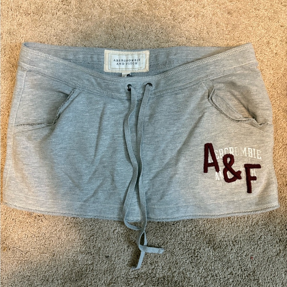 Vintage Abercrombie & Fitch Gray Women's Skirt